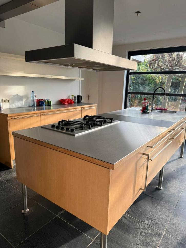 Bulthaup Keuken met Eiland -Complt & Stevig -Zelf demonteren, Huis en Inrichting, Keuken | Complete keukens, Gebruikt, Ophalen of Verzenden