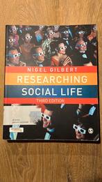 Researching Social Life - Nigel Gilbert 3rd edition, Ophalen of Verzenden, Gelezen, Overige niveaus
