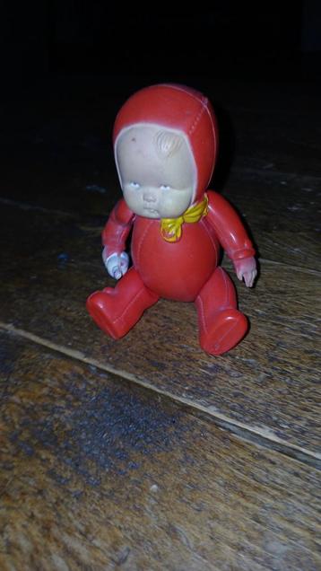 Schattige Celluloid Baby Pop met Fles beschikbaar voor biedingen