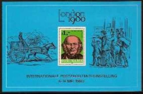 Suriname 209 postfris Postzegeltentoonstelling 1980, Postzegels en Munten, Postzegels | Suriname, Postfris, Ophalen of Verzenden