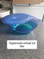 Tupperware schaal blauw 2,4 liter, Huis en Inrichting, Keuken | Tupperware, Ophalen of Verzenden, Nieuw, Blauw, Schaal