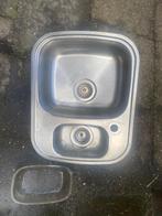 Spoelbak met restbakje, Ophalen, Gebruikt, 50 tot 100 cm, Minder dan 100 cm