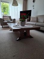 Donkereiken Salontafel met Schuiflade, Ophalen, Gebruikt, Eikenhout, Modern