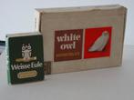 WhiteOwl sigaren doos, Verzamelen, Rookartikelen, Aanstekers en Luciferdoosjes, Tabaksdoos of Verpakking, Gebruikt, Ophalen of Verzenden
