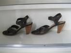 maat 39, 1 paar open Celinda schoenen met hakken, bruin, Kleding | Dames, Schoenen, Celinda, Bruin, Ophalen of Verzenden, Zo goed als nieuw