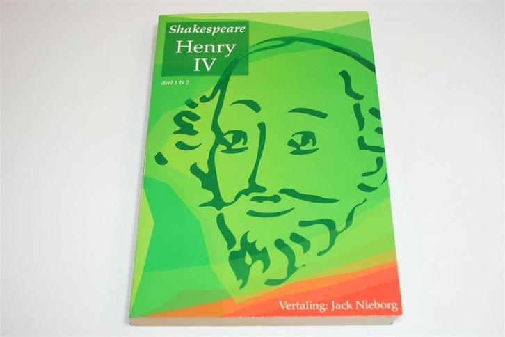 Hendrik IV — Shakespeare — Toneelstuk Deel 1 & 2, Boeken, Kunst en Cultuur | Dans en Theater, Zo goed als nieuw, Ophalen of Verzenden
