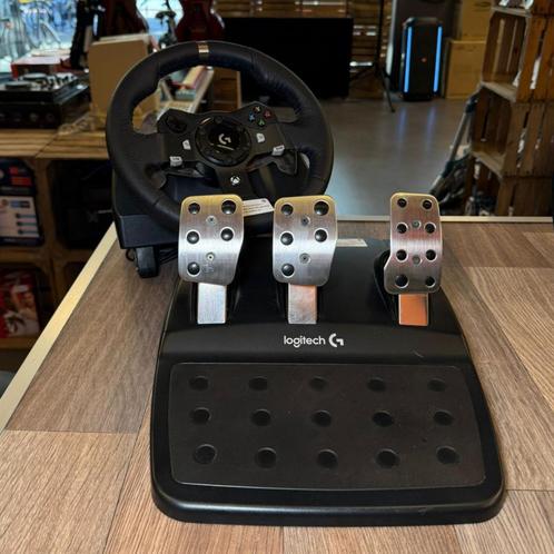 Logitech G920 Racing Stuur + Pedalen | Nette staat met garan, Spelcomputers en Games, Games | Xbox Original, Zo goed als nieuw