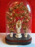 Ovale stolp met Maria en kind - Brussels porselein, Ophalen