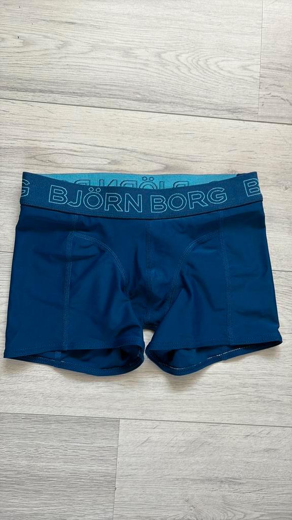 Bjorn Borg blauwe zwembroek maat 134-140, Kinderen en Baby's, Kinderkleding | Maat 134, Zo goed als nieuw, Jongen, Sport- of Zwemkleding