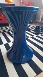 Tamtam Krukje / Bijzettafel - Blauw, Ophalen, Minder dan 45 cm, Gebruikt, Rond