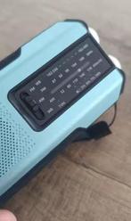 Luxe noodradio bekend van het Denk Vooruit pakket - Blauw, Ophalen of Verzenden, Nieuw, Radio