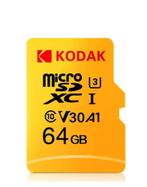 Kodak micro D kaart 64GB UHS-I V30 Ultra, Nieuw, Ophalen of Verzenden, Kodak, MicroSD