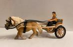 Schleich Shetlander Merrie Met Sulky ~ 42040, Verzamelen, Ophalen of Verzenden, Paard, Beeldje of Figuurtje