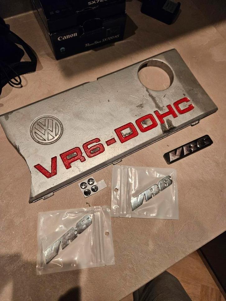 Volkswagen VW VR6 emblemen logo, Auto diversen, Auto-accessoires, Nieuw, Ophalen of Verzenden