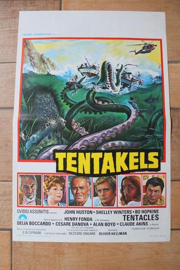 filmaffiche Tentacles 1977 filmposter beschikbaar voor biedingen
