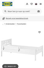 Peuterbed IKEA, zonder zij plankje, 25 euro, Kinderen en Baby's, Kinderkamer | Bedden, Ophalen, Gebruikt, 70 tot 85 cm, 140 tot 160 cm