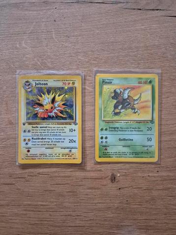 Pokemon Jungle Set - Jolteon & Pinsir beschikbaar voor biedingen
