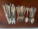 Gero 90/100 zilver puntfiley dinerbestek, Antiek en Kunst, Antiek | Bestek, Ophalen of Verzenden