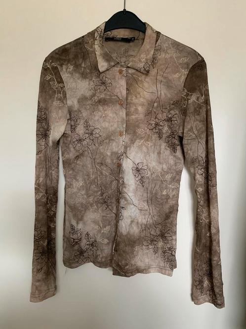 Super mooie doorschijnende blouse van Steps (Maat M), Kleding | Dames, Blouses en Tunieken, Gedragen, Maat 38/40 (M), Bruin, Verzenden