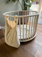 Bopita Ronde Box - Wit/Crème incl boxkleed, Ophalen, Zo goed als nieuw, Wieg