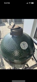 BIG GREEN EGG L (inclusief conveggtor), Tuin en Terras, Houtskoolbarbecues, Ophalen, Zo goed als nieuw