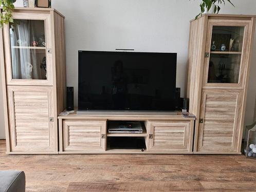 Set: tv kast, 2 kolomkasten, dressoir. Zware kwaliteit., Huis en Inrichting, Kasten | Vitrinekasten, Zo goed als nieuw, Minder dan 100 cm