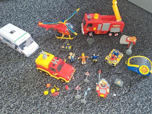 Brandweerman Sam speelgoed set, Kinderen en Baby's, Speelgoed | Speelgoedvoertuigen, Zo goed als nieuw, Ophalen of Verzenden