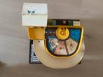 Vintage Fisher-Price Garage Speelset Antiek Speelgoed Garage, Ophalen