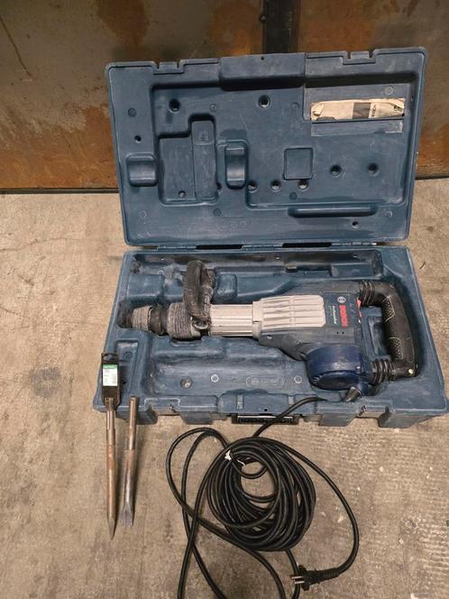 Bosch GSH11VC 11kg zware breekhamer compleet, Doe-het-zelf en Verbouw, Gereedschap | Boormachines, Gebruikt, Boor- en/of Breekhamer