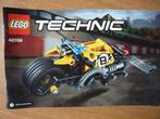 Lego Technic 42058 Stuntmotor, Ophalen of Verzenden, Gebruikt, Complete set, Lego