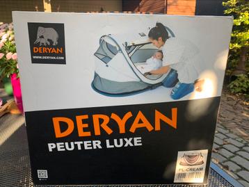 Deryan travel cot peuter luxe met nestje en slaapzak beschikbaar voor biedingen