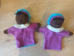Zwarte Piet Handpoppen - Set van 2, Ophalen of Verzenden, Zo goed als nieuw, Overige typen