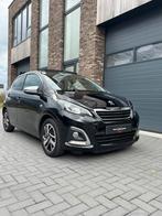 Peugeot 108 1.0 E-vti Allure Top |Carplay|LM velgen Open Dak, Auto's, Voorwielaandrijving, USB, 4 stoelen, Zwart