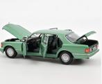 Mercedes Benz 560 SEL 1991 L.GROEN MET. 1:18 NOREV R. 183469, Hobby en Vrije tijd, Modelauto's | 1:18, Verzenden, Nieuw, Auto