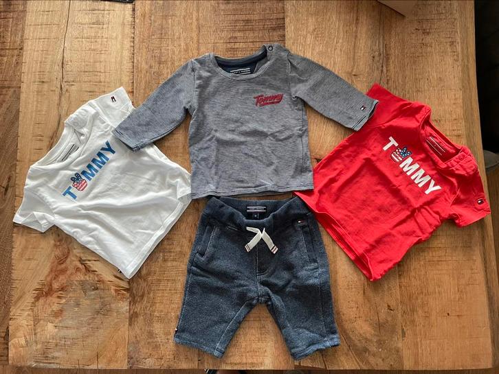 🩵 Tommy Hilfiger Jongens Kleding Set 🩵 maat 56, Kinderen en Baby's, Babykleding | Maat 56, Zo goed als nieuw, Jongetje, Ophalen of Verzenden