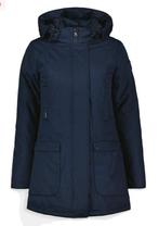 Donker blauwe Dames winterjas, airforce maat s, Ophalen, Airforce, Blauw, Zo goed als nieuw