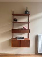Wandmeubel Poul Cadovius, Ophalen, Gebruikt, Teakhout, Minder dan 100 cm