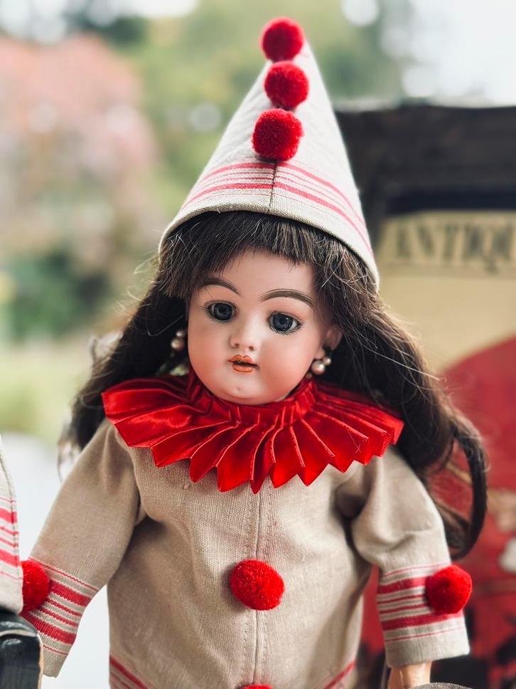 Leuke en lieve antieke pop / poppen , neem eens een kijkje, Antiek en Kunst, Antiek | Speelgoed, Ophalen of Verzenden