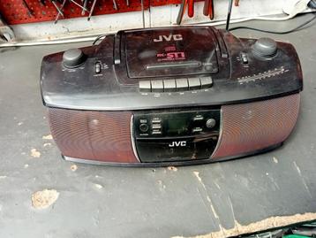 JVC RC ST-1 radio-cd speler. 220  Volt of batterijen. beschikbaar voor biedingen
