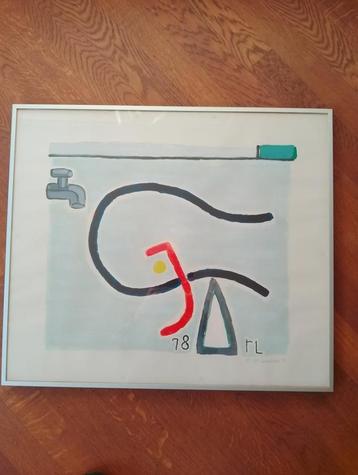 Lithografie Reinier Lucassen beschikbaar voor biedingen