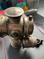 Carbid lamp met achterlicht, Ophalen of Verzenden