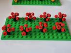 8 nieuwe lego bloemen in rood / earth green, Ophalen of Verzenden, Nieuw, Losse stenen, Lego