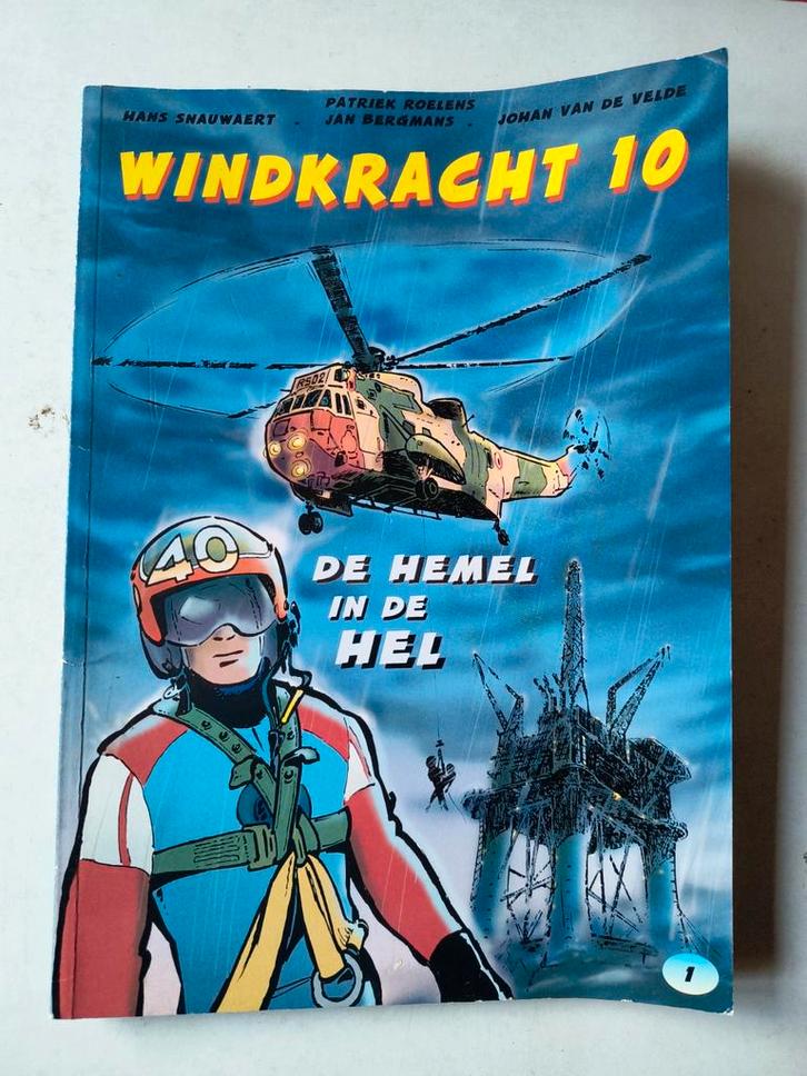 Windkracht 10 Koksijde - Stripboek deel 1 1995, Boeken, Stripboeken, Gelezen, Eén stripboek, Ophalen of Verzenden
