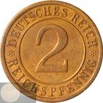 Duitsland Weimar Republiek - 2 Reichspfennig 1936 E, Postzegels en Munten, Ophalen of Verzenden, Duitsland, Losse munt