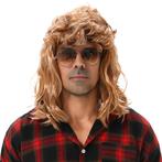 Pruik Maaskantje Blond, Verzenden, Nieuw, Carnaval