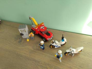Lego City 60137 politie Tow Truck Trouble sleep truck boeven beschikbaar voor biedingen