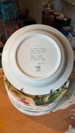 Gien VOLUPTÉ diepe borden, Huis en Inrichting, Ophalen of Verzenden, Zo goed als nieuw, Bord(en), Overige stijlen