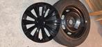 Winterbanden Peugeot 2008 op stalen velg, Auto-onderdelen, Banden en Velgen, Ophalen, 15 inch, Banden en Velgen, 185 mm
