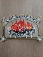 Emaille bord van bond handelaren in brandstoffen., Antiek en Kunst, Ophalen