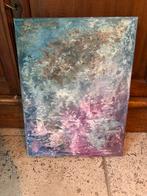 Mixed media schilderij 30x40, Antiek en Kunst, Kunst | Schilderijen | Abstract, Ophalen